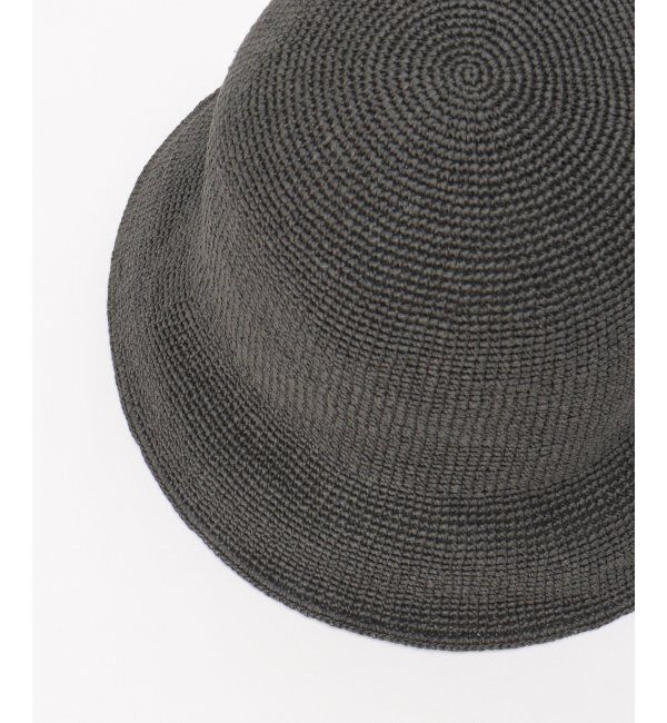 ikka「雑材細こま編みハット」|その他|