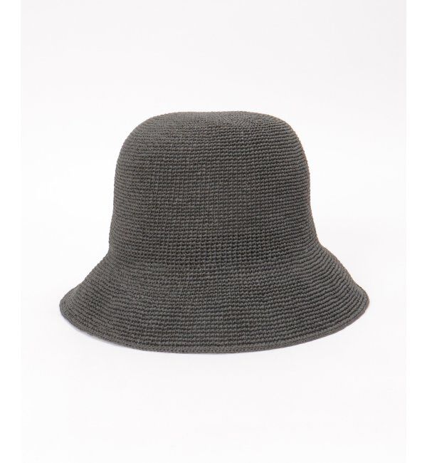 ikka「雑材細こま編みハット」|その他|
