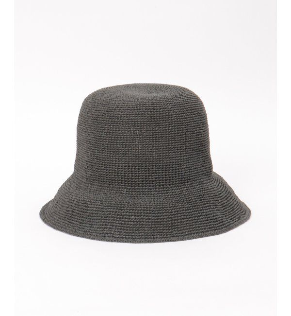 ikka「雑材細こま編みハット」|その他|