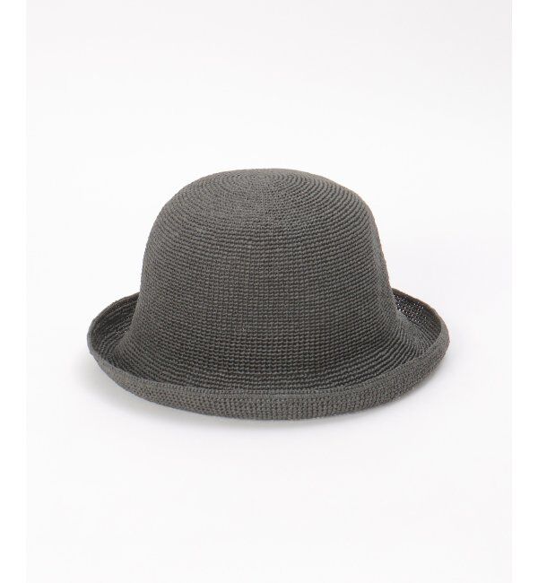 ikka「雑材細こま編みハット」|その他|