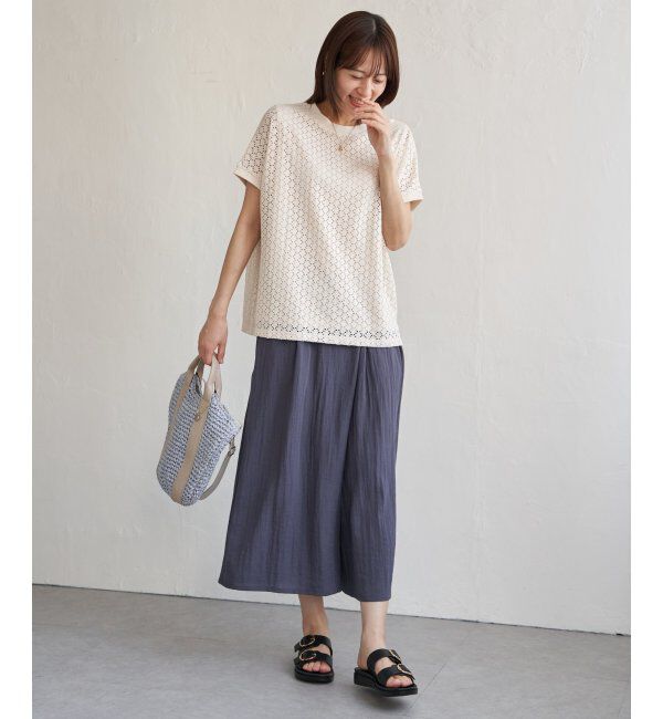 ikka「アイレットレースプルオーバー」|その他|