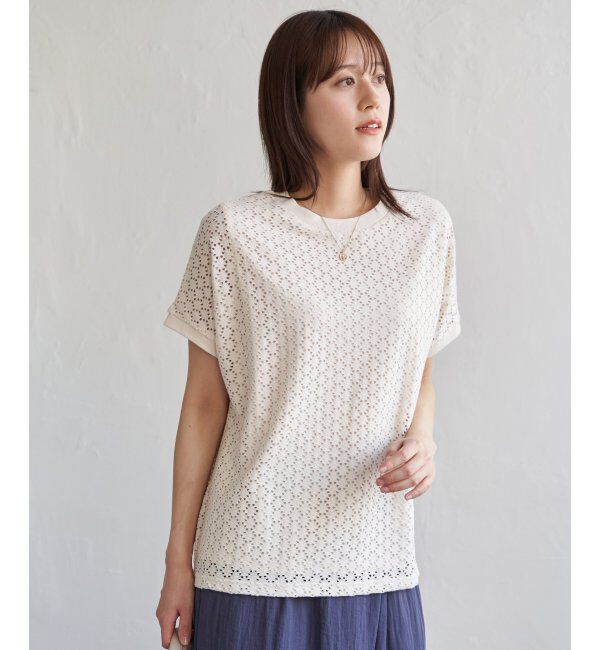 ikka「アイレットレースプルオーバー」|その他|