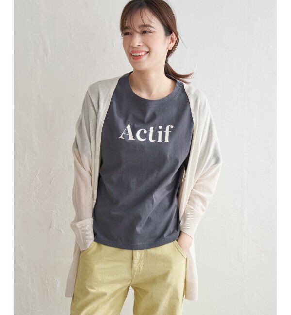 Lbc with Life「リネンライクトッパーカーディガン」|カーディガン|オフホワイト