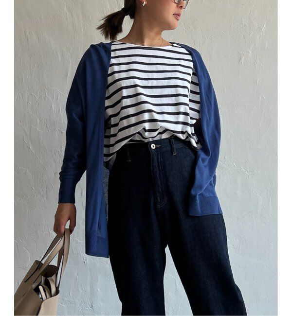 Lbc with Life「リネンライクトッパーカーディガン」|カーディガン|