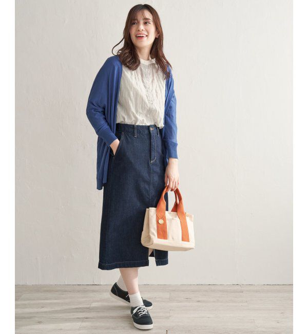 Lbc with Life「リネンライクトッパーカーディガン」|カーディガン|