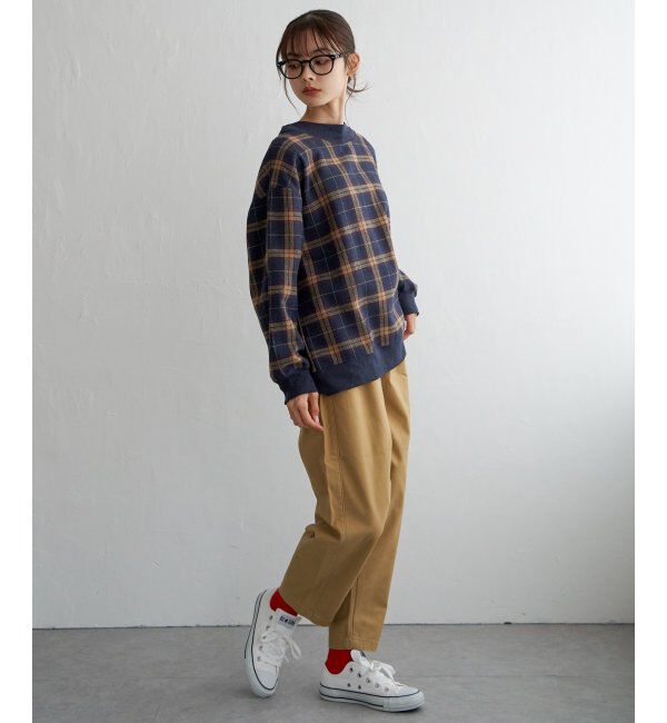 Lbc with Life「チェック切り替えリブプルオーバー」|その他|