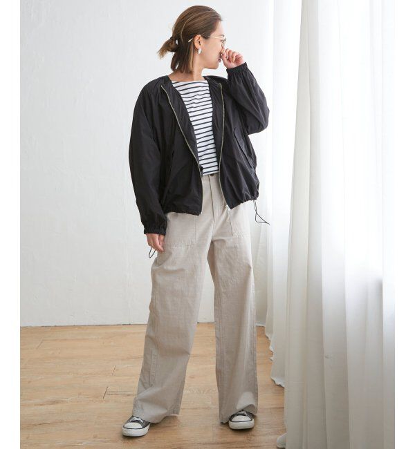 Lbc with Life「ワッシャーナイロンブルゾン」|ブルゾン・スタジャン|