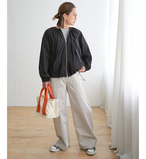 Lbc with Life「ワッシャーナイロンブルゾン」|ブルゾン・スタジャン|