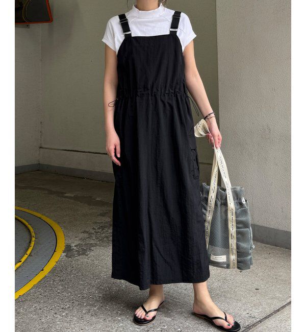 Lbc with Life「ナイロンワークジャンスカ」|ワンピース|