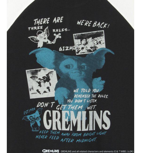 VENCE share style「GREMLINS グレムリン ラグランロンTシャツ」|Tシャツ・カットソー|