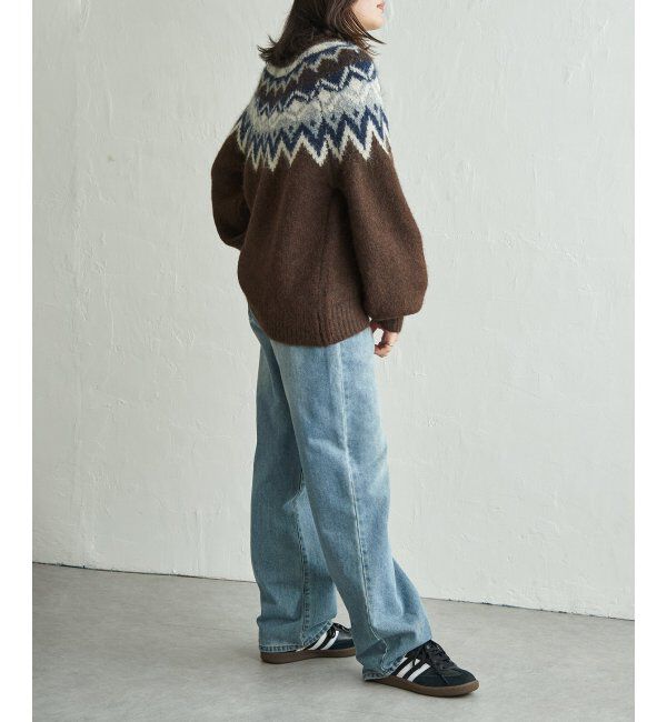 VENCE share style「ノルディックニットプルオーバー」|ニット・セーター|