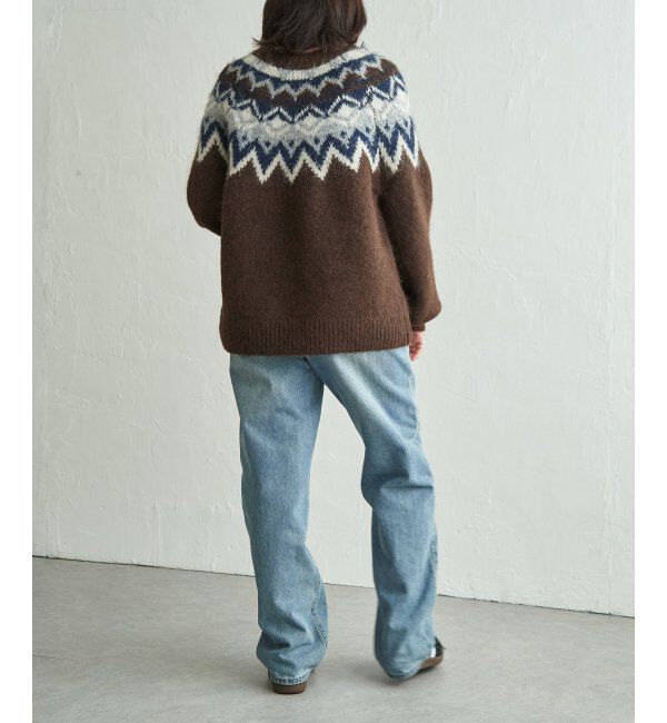 VENCE share style「ノルディックニットプルオーバー」|ニット・セーター|