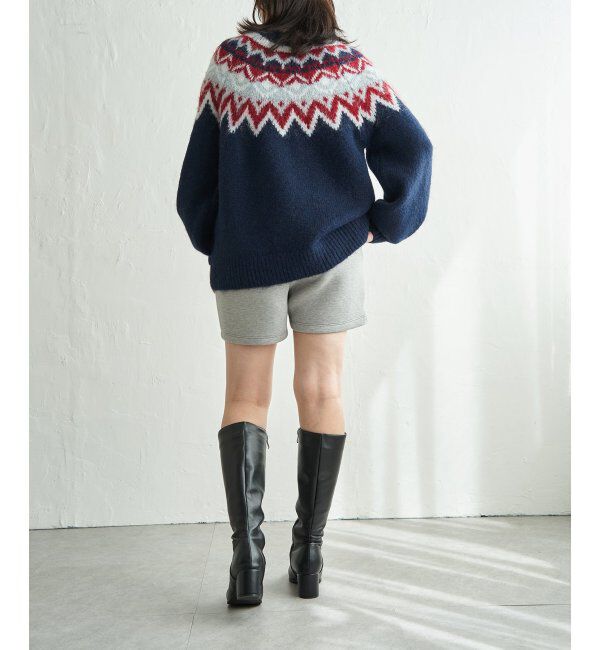 VENCE share style「ノルディックニットプルオーバー」|ニット・セーター|