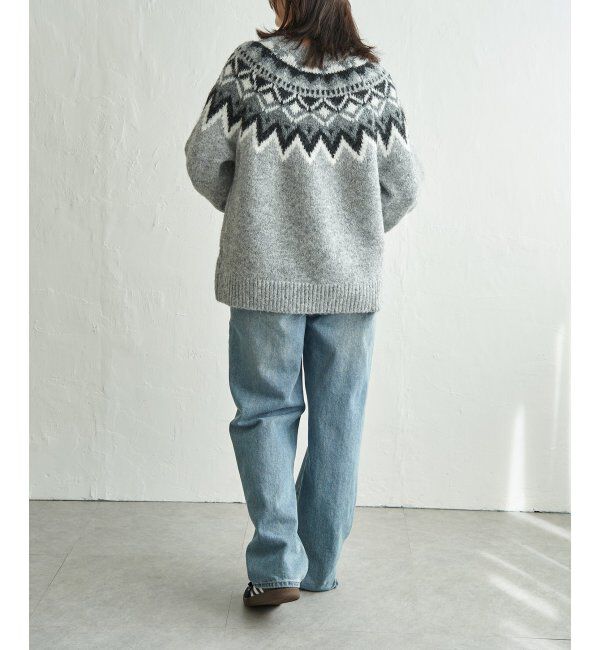 VENCE share style「ノルディックニットプルオーバー」|ニット・セーター|