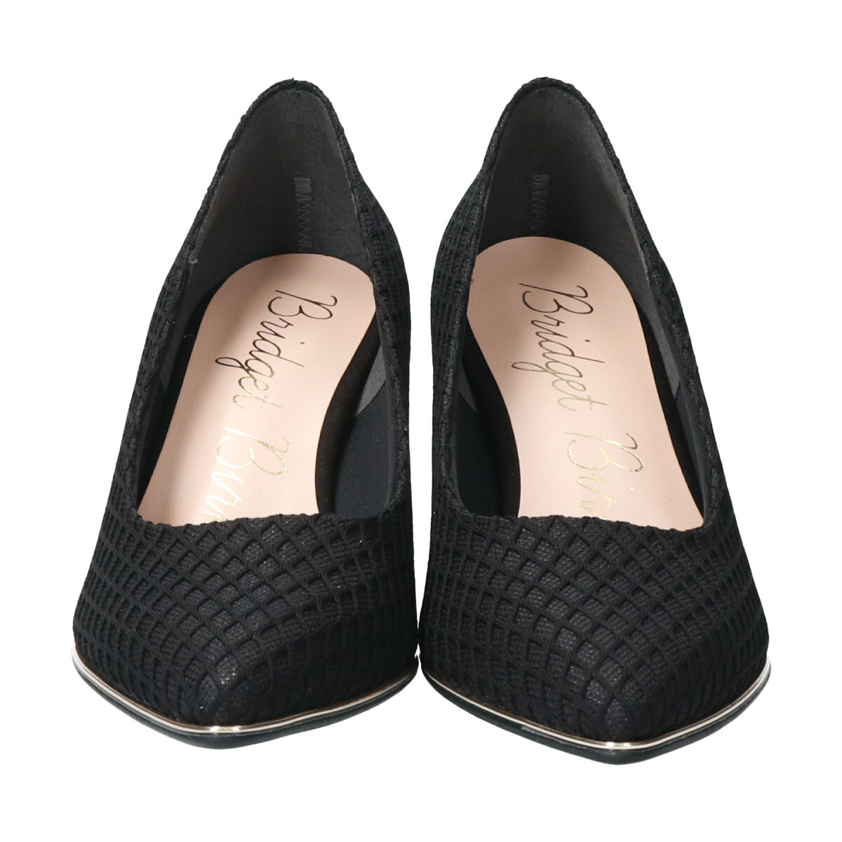 Bridget Birkin「【Bridget Birkin】メッシュ生地7㎝ヒールパンプス」|パンプス|