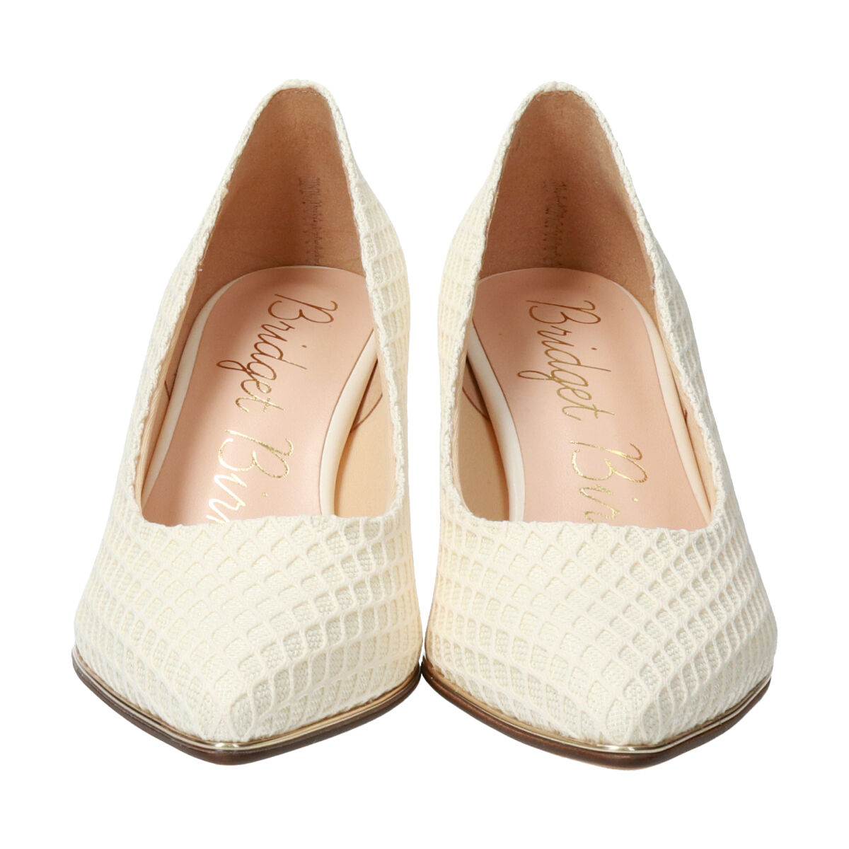 Bridget Birkin「【Bridget Birkin】メッシュ生地7㎝ヒールパンプス」|パンプス|