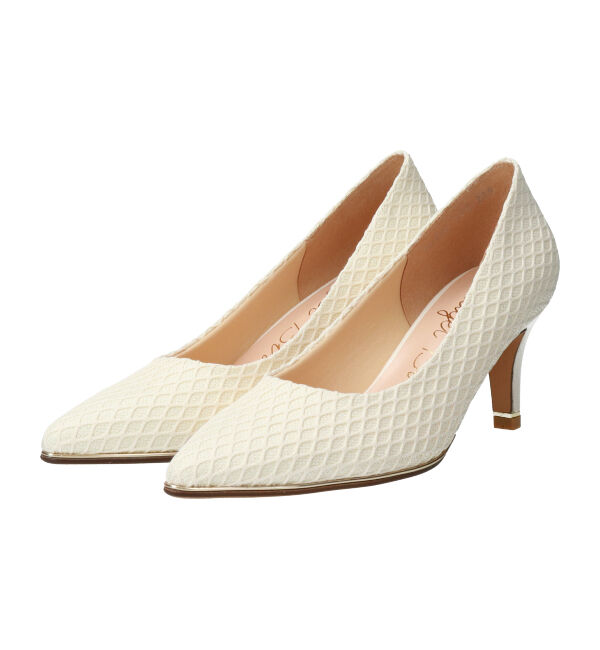 Bridget Birkin「【Bridget Birkin】メッシュ生地7㎝ヒールパンプス」|パンプス|