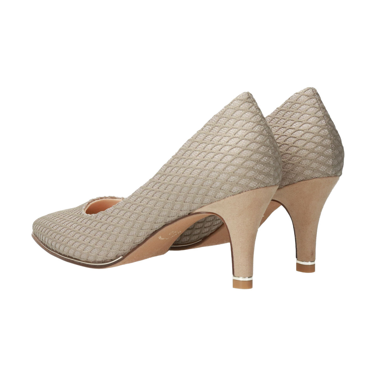 Bridget Birkin「【Bridget Birkin】メッシュ生地7㎝ヒールパンプス」|パンプス|