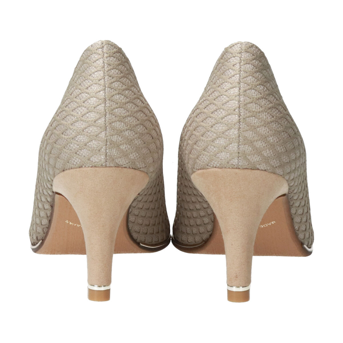 Bridget Birkin「【Bridget Birkin】メッシュ生地7㎝ヒールパンプス」|パンプス|