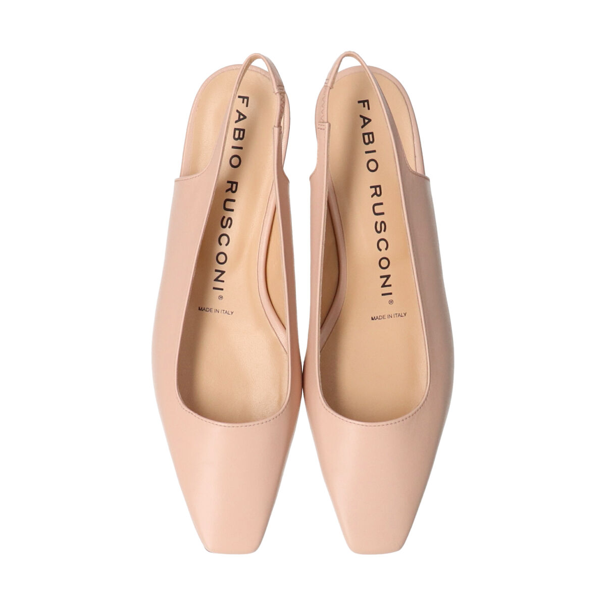FABIO RUSCONI 「【FABIO RUSCONI】スクエアトウバックバンドパンプス」|パンプス|