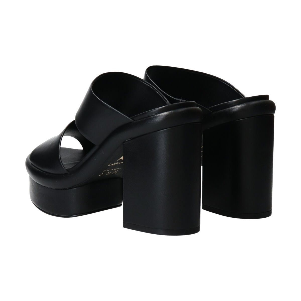 IMPORT SELECT「【CARRANO】厚底チャンキーヒールミュールサンダル」|サンダル|