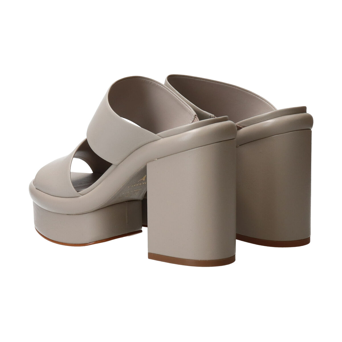 IMPORT SELECT「【CARRANO】厚底チャンキーヒールミュールサンダル」|サンダル|