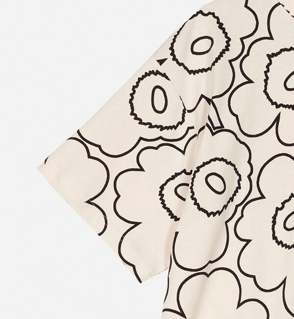 Marimekko「Nopeus Pieni Piirto Unikko 2 Tシャツ」|シャツ・ブラウス|