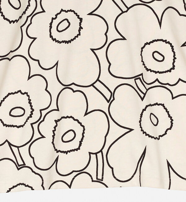 Marimekko「Nopeus Pieni Piirto Unikko 2 Tシャツ」|シャツ・ブラウス|