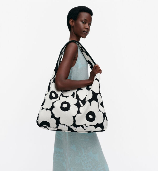 Marimekko「Knitted Bag Large Unikko ショルダーバッグ」|ショルダー・メッセンジャー|