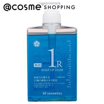 Of cosmetics（オブ・コスメティックス）「オブ・コスメティックス 薬用ソープオブヘア・1-R 健やか/シトラスフレッシュ (625ml)」|シャンプー|その他
