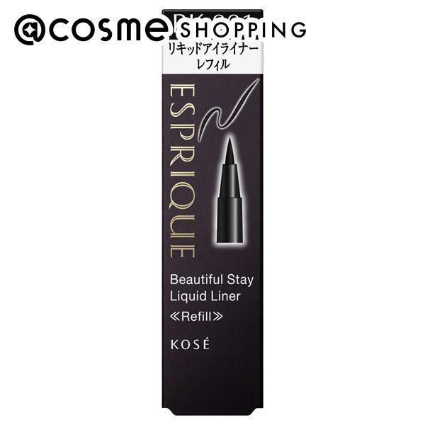 エスプリーク「エスプリーク ビューティフルステイ リキッドライナー 【BK001】 リフィル(0.45mL)」|アイライナー|その他