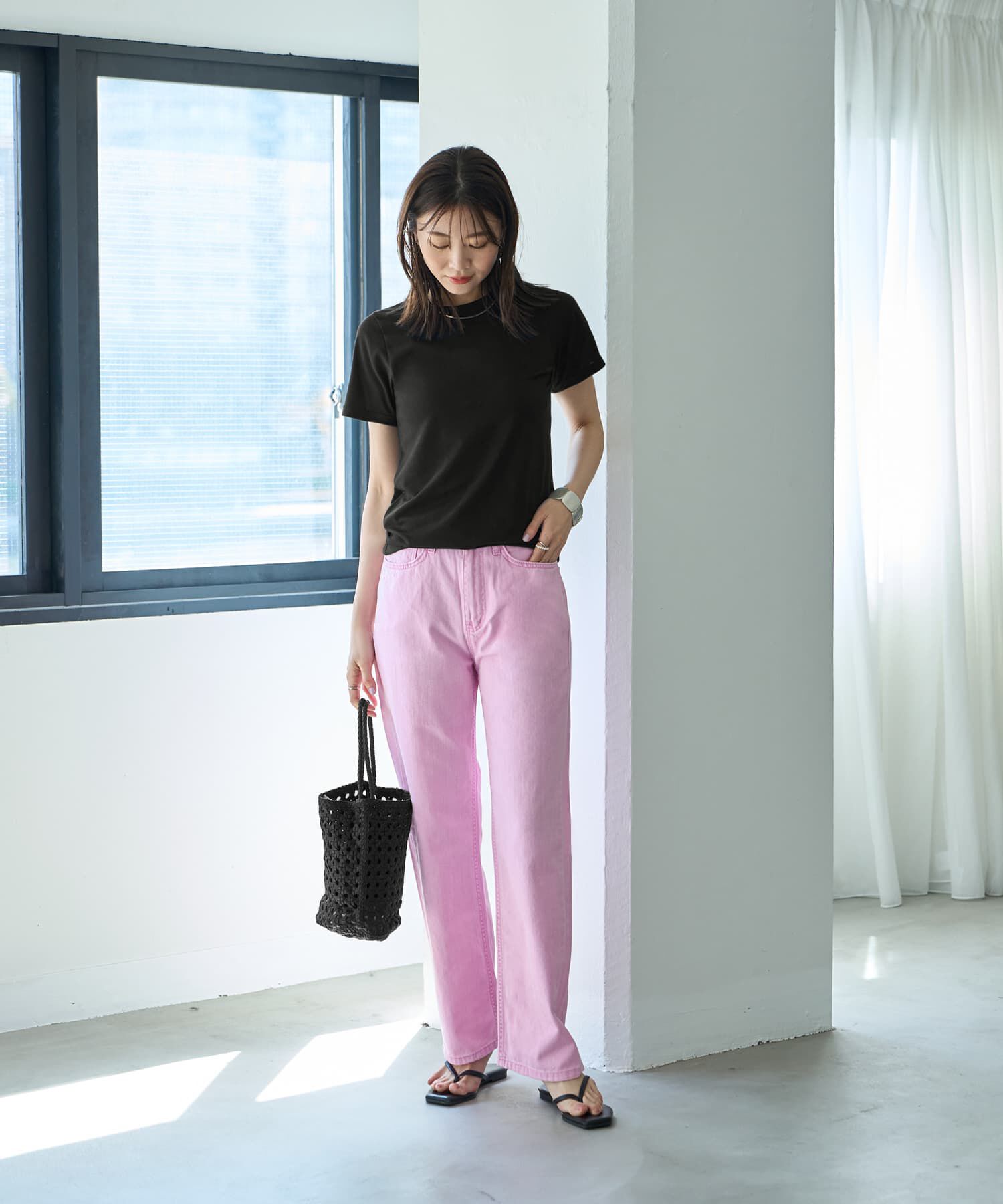  「ふにゃふにゃ柔らかクルーネックTシャツ」|Tシャツ・カットソー|