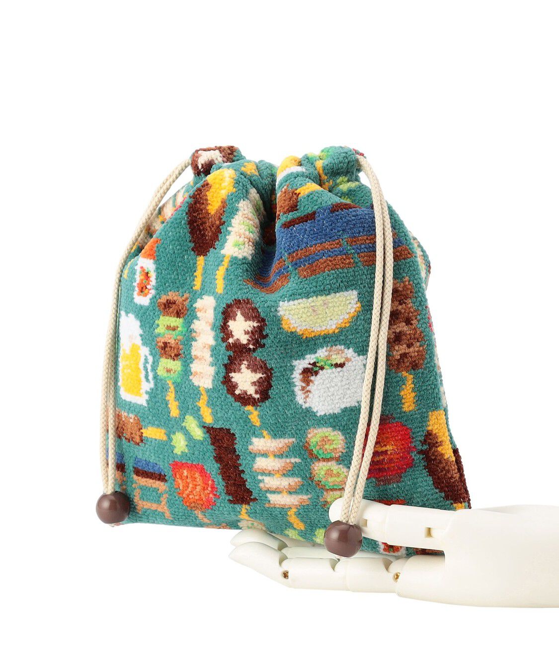 LOVERARY BY FEILER「トリアエズビールデ！　巾着　L/TBDー253124」|ポーチ|