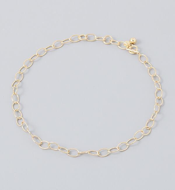  「assemble リングチェーン チョーカー」|ネックレス|GLD