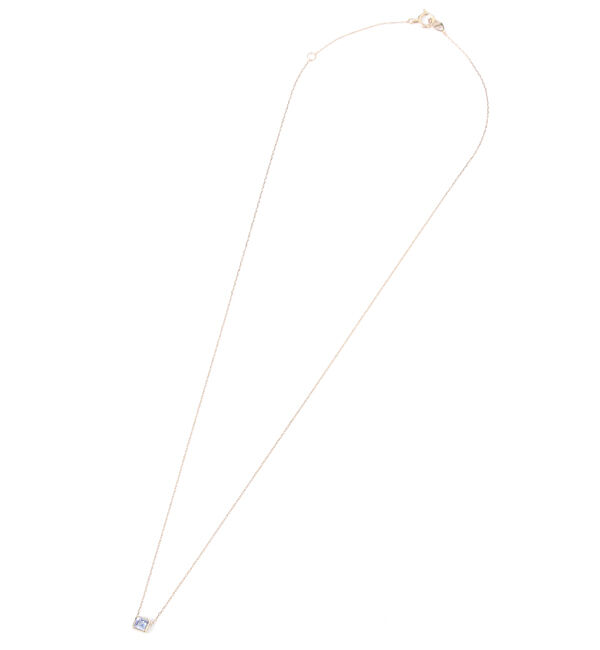 JUPITER「【シリーズ累計販売 4000点突破！】【K10】天然石ネックレス/12月誕生石/タンザナイト」|ネックレス|