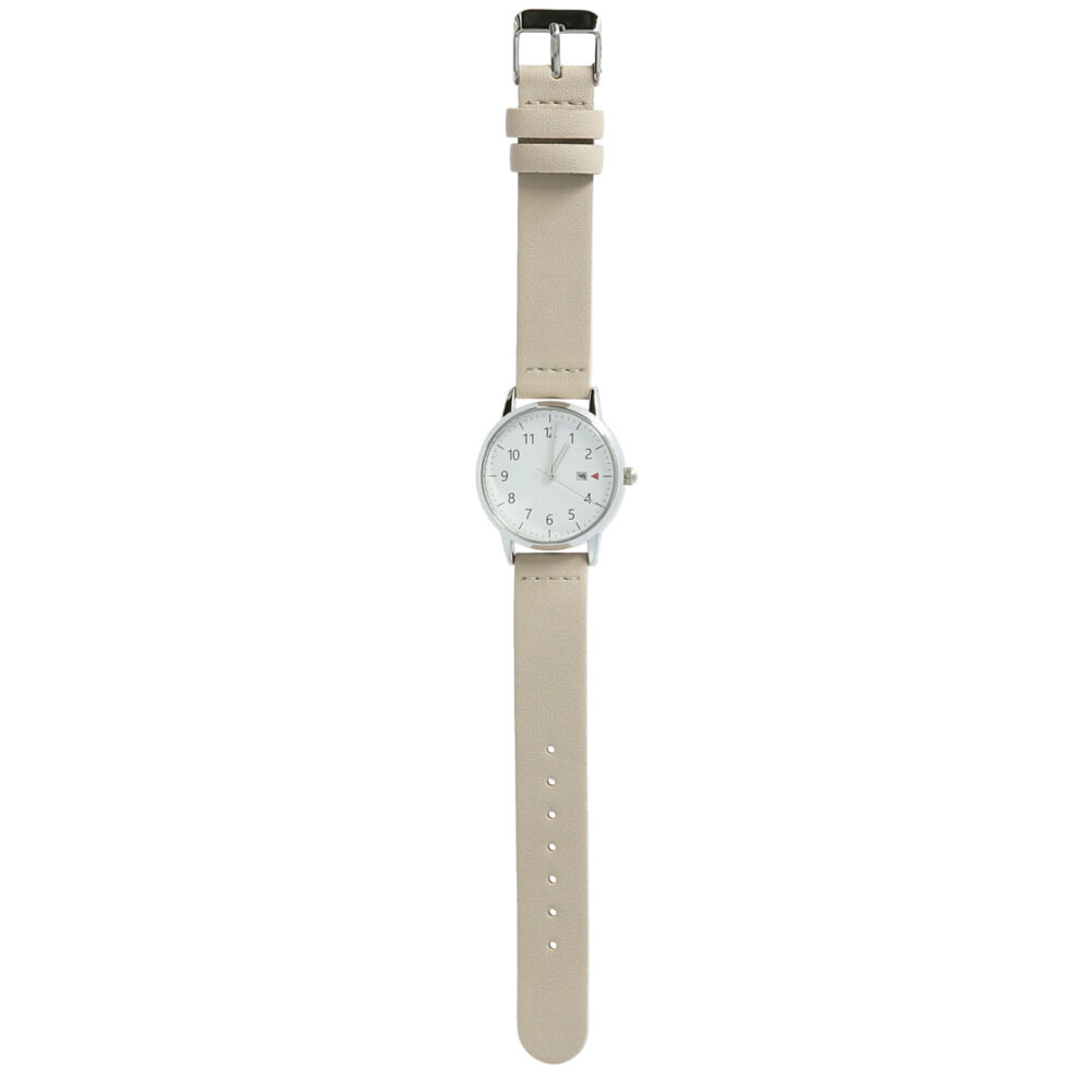 BACKYARD FAMILY「腕時計 レディース 日付カレンダー 通販 メンズ 日付 アナログ おしゃれ シンプル 大人」|腕時計|グレー1