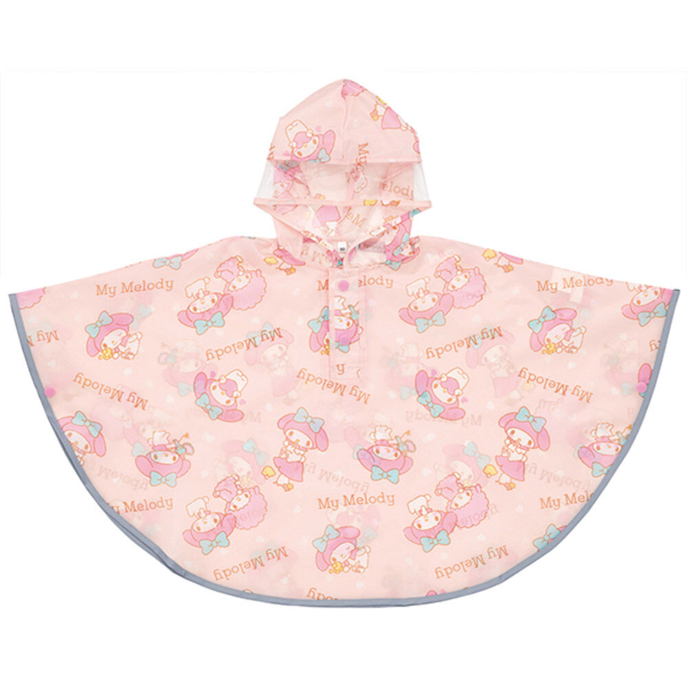 BACKYARD FAMILY「skater スケーター キッズ レインポンチョ キャラクター レインコート 通販 雨かっぱ」|レインコート|ピンク2