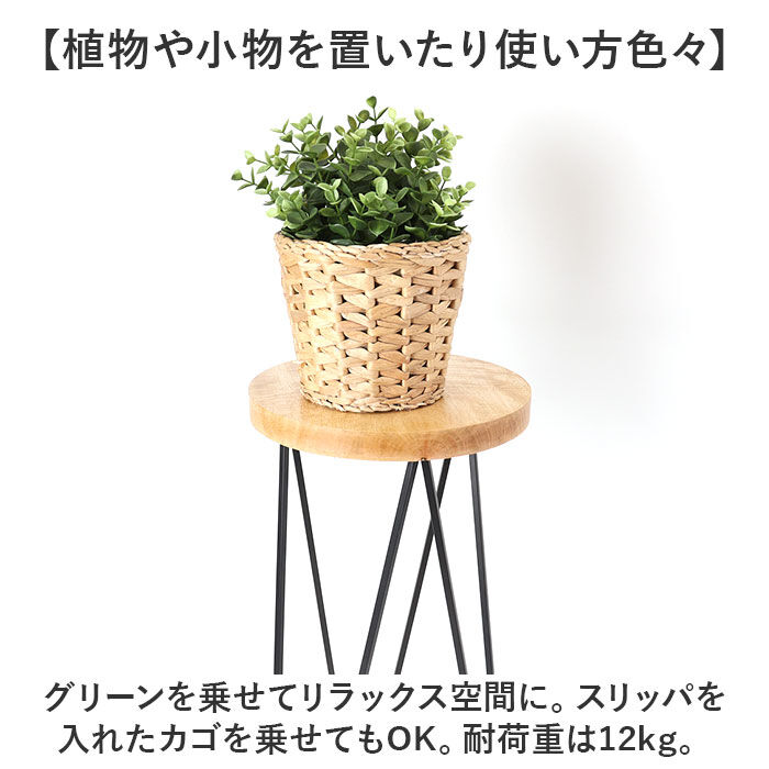 BACKYARD FAMILY「サイドテーブル 丸型 おしゃれ 通販 ナイトテーブル テーブル 丸 インテリアスタンド」|その他|