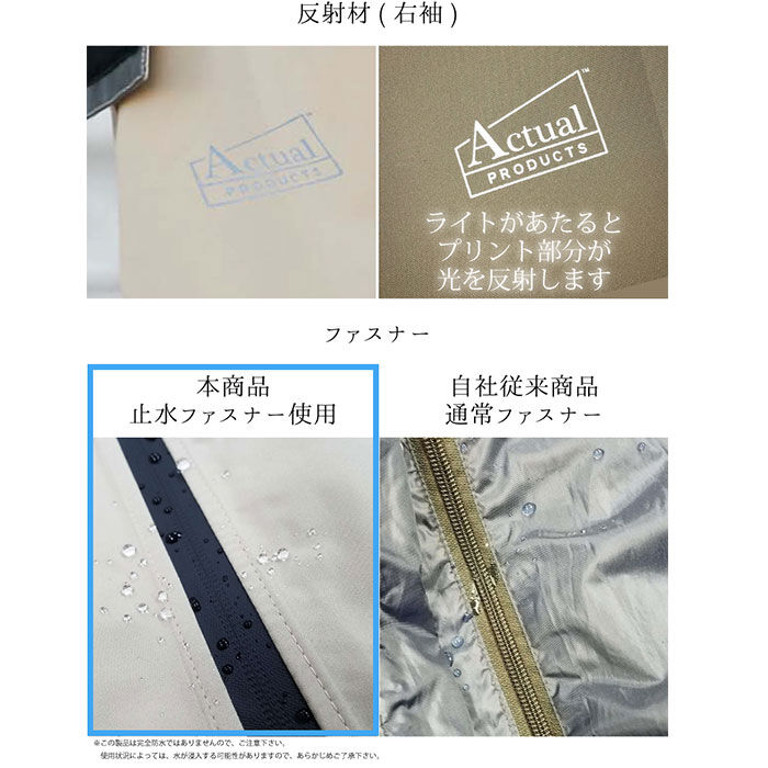 BACKYARD FAMILY「レインコート 自転車 レディース 通販 自転車用 前開き サイクルレインコート レインウェア」|その他|