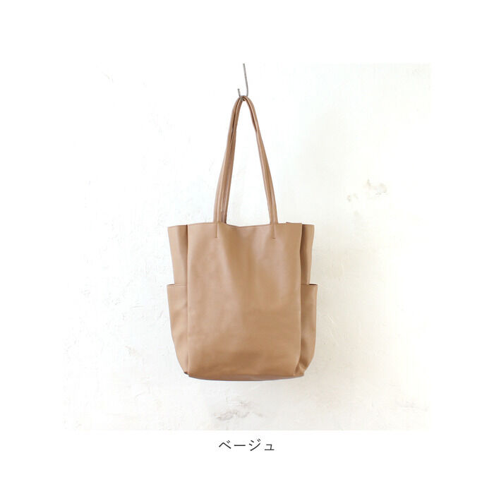 BACKYARD FAMILY「トートバッグ レディース a4 通販 トート 手提げ鞄 手提げ 6ポケット A4 合皮 使いやすい」|トートバッグ|