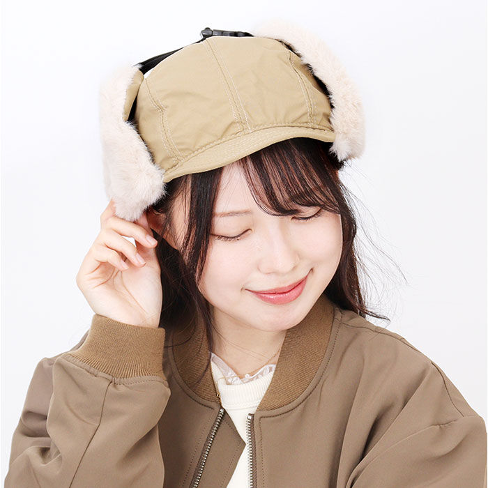 KiU「kiu 帽子 キウ K382 通販 2WAY フライトキャップ パイロットキャップ トラッパー」|キャップ・キャスケット|