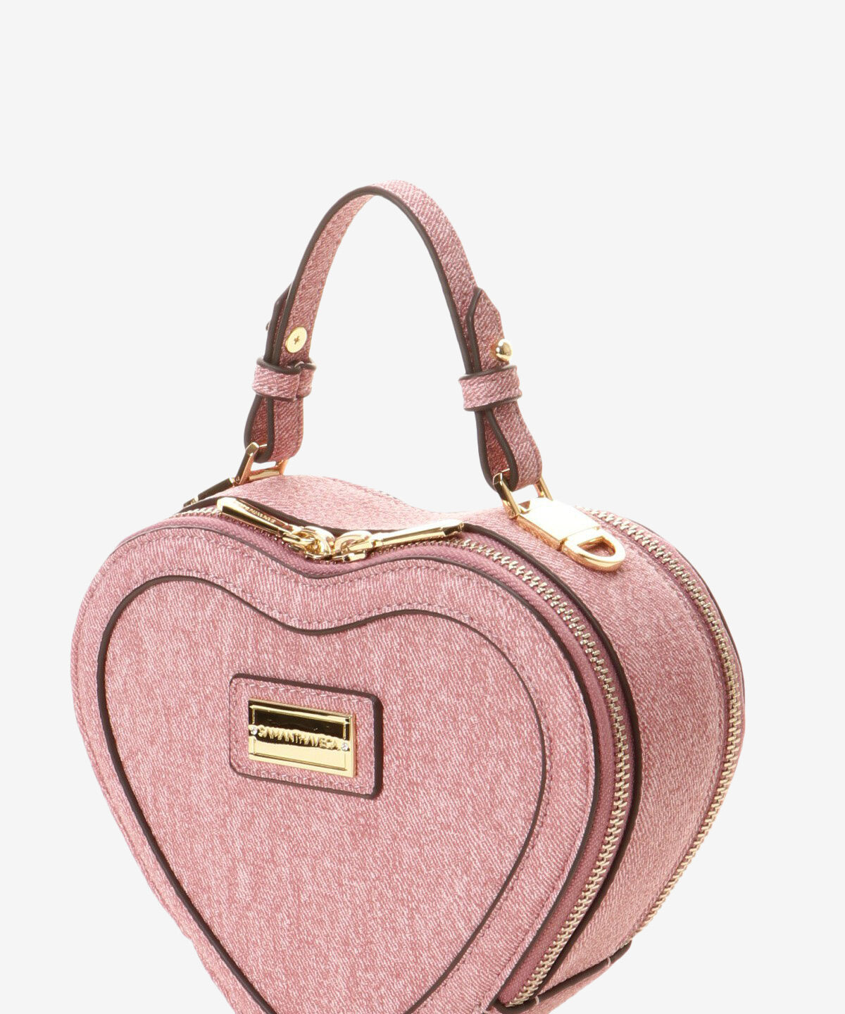 Samantha Vega「ハート型デニムショルダーバッグ」|ショルダー・メッセンジャー|