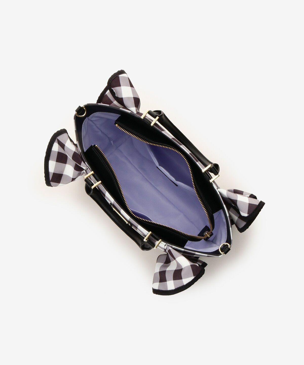 Samantha Vega「チェックフリルハンドバッグ（大）」|ハンドバッグ|