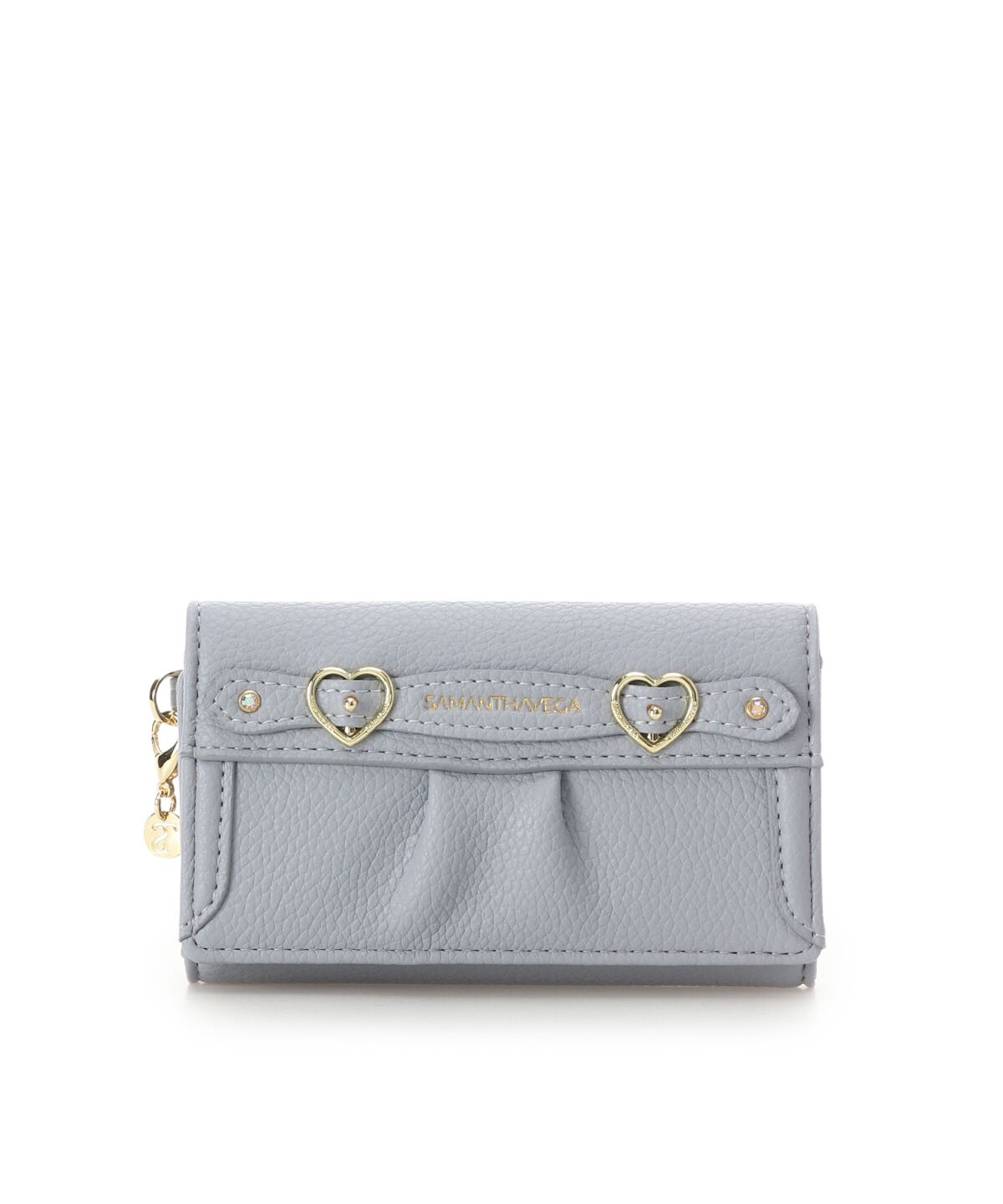 Samantha Vega「ハートベルトキーケース」|キーケース|ライトブルー