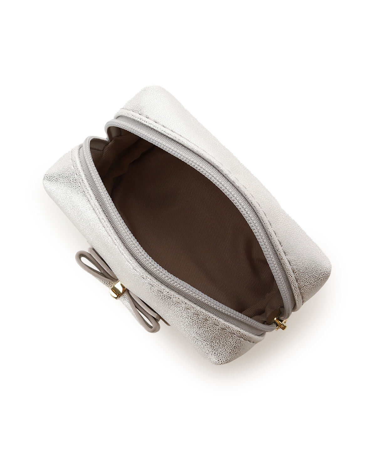 Samantha Vega「アクセントリボンラメポーチ」|ポーチ|