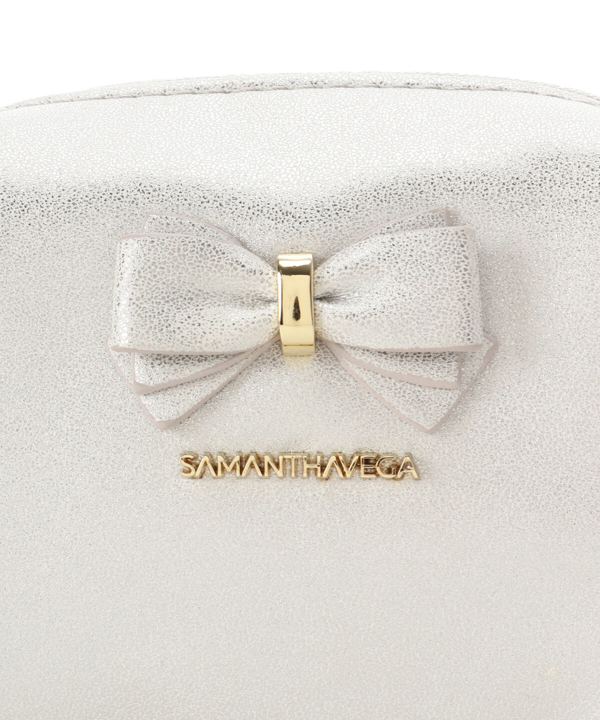 Samantha Vega「アクセントリボンラメポーチ」|ポーチ|