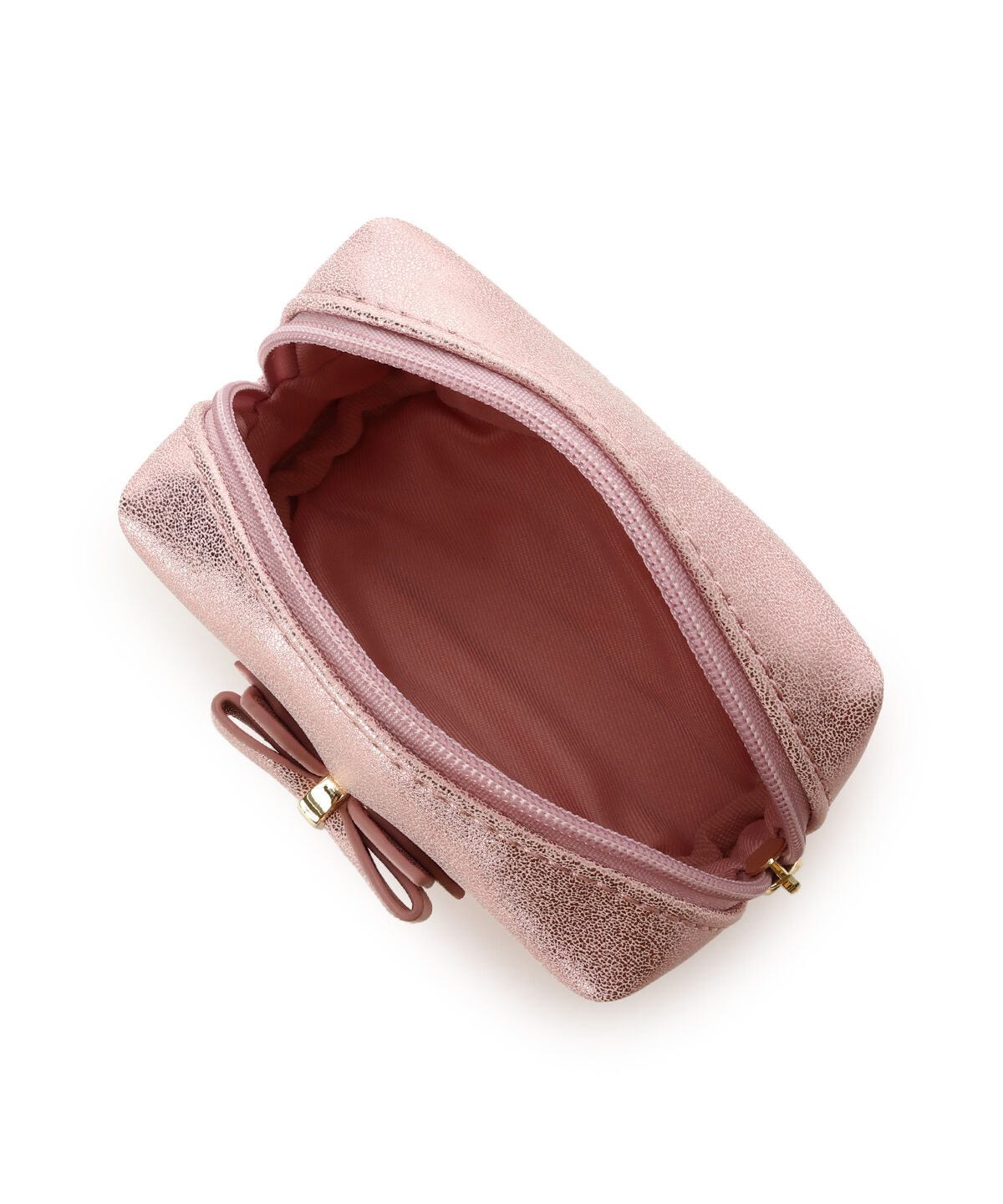 Samantha Vega「アクセントリボンラメポーチ」|ポーチ|