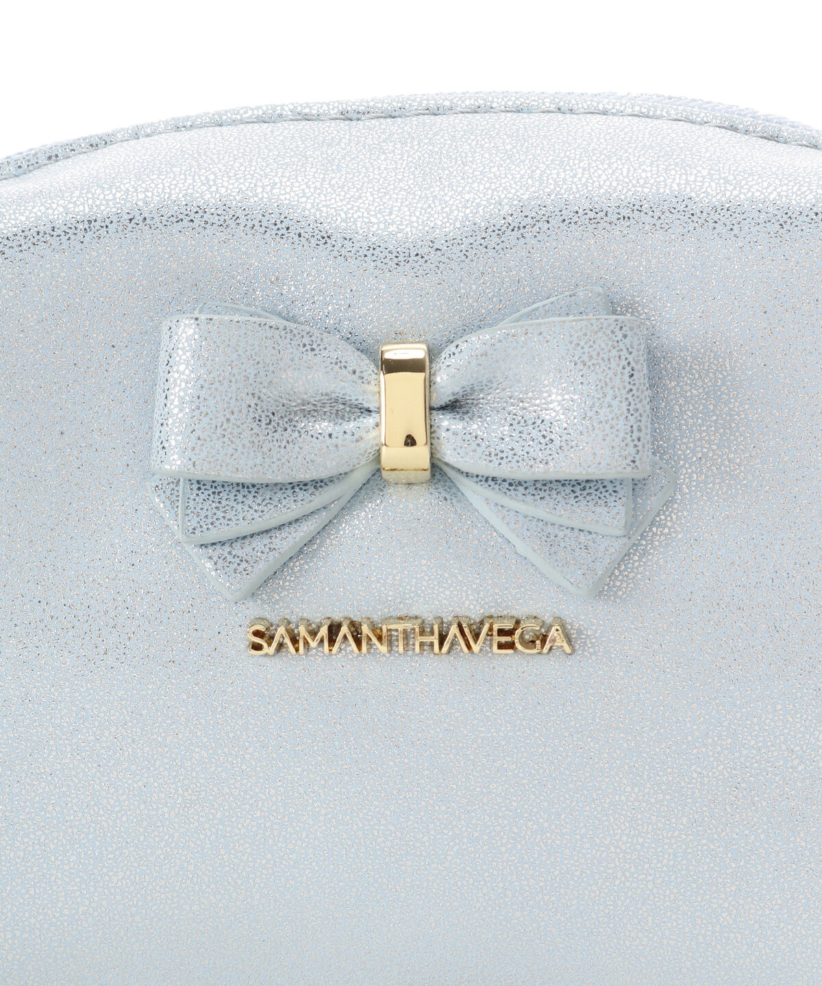 Samantha Vega「アクセントリボンラメポーチ」|ポーチ|