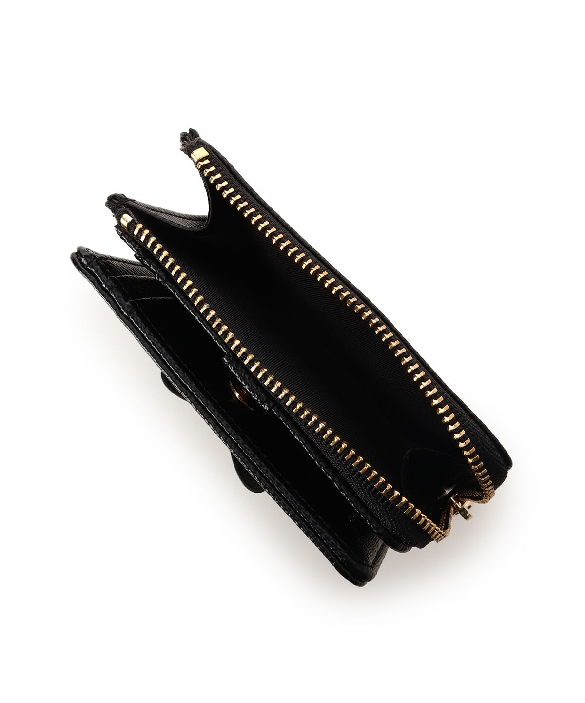 Samantha Vega「フローラルアクセントリボン折財布」|財布|