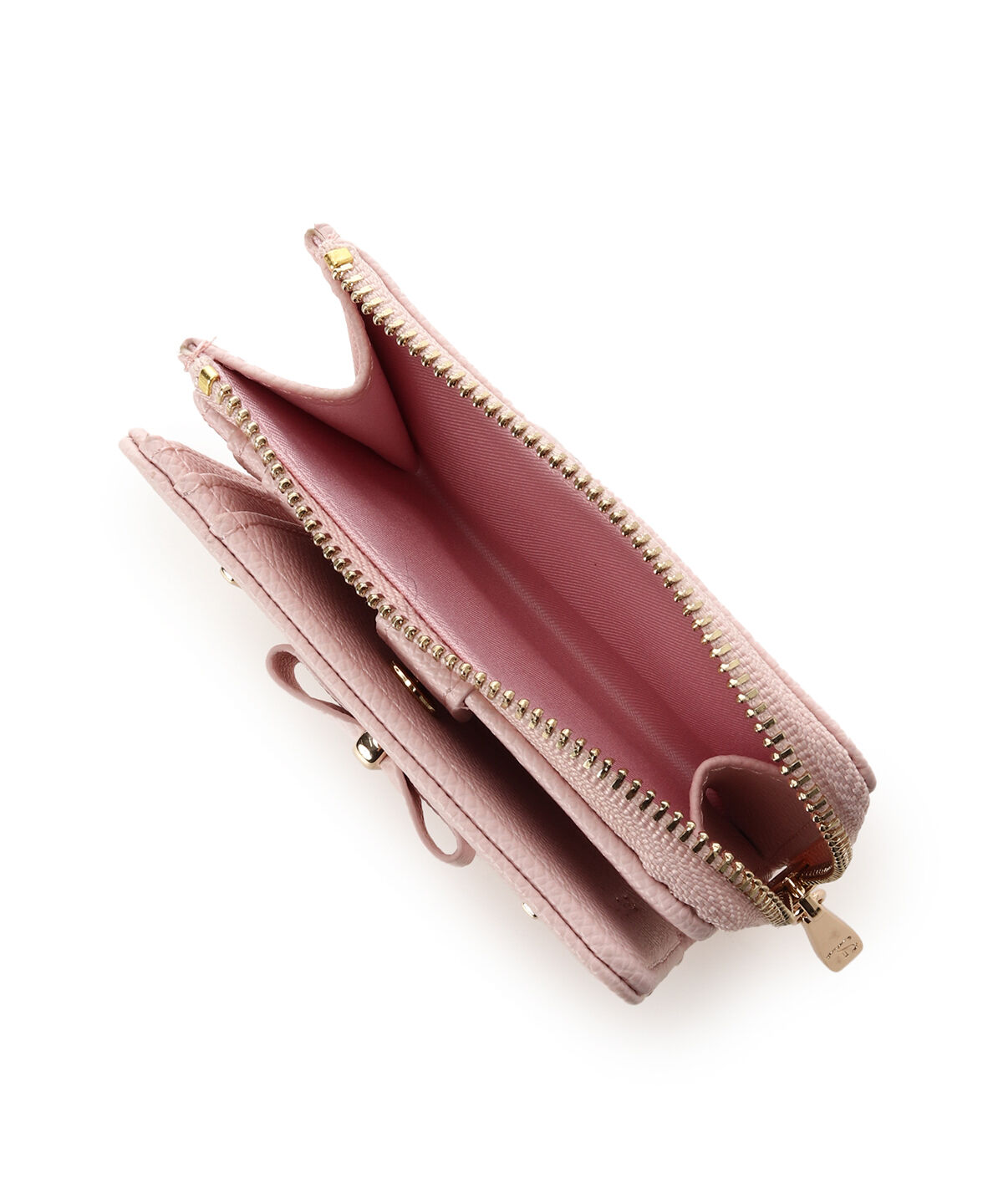 Samantha Vega「フローラルアクセントリボン折財布」|財布|